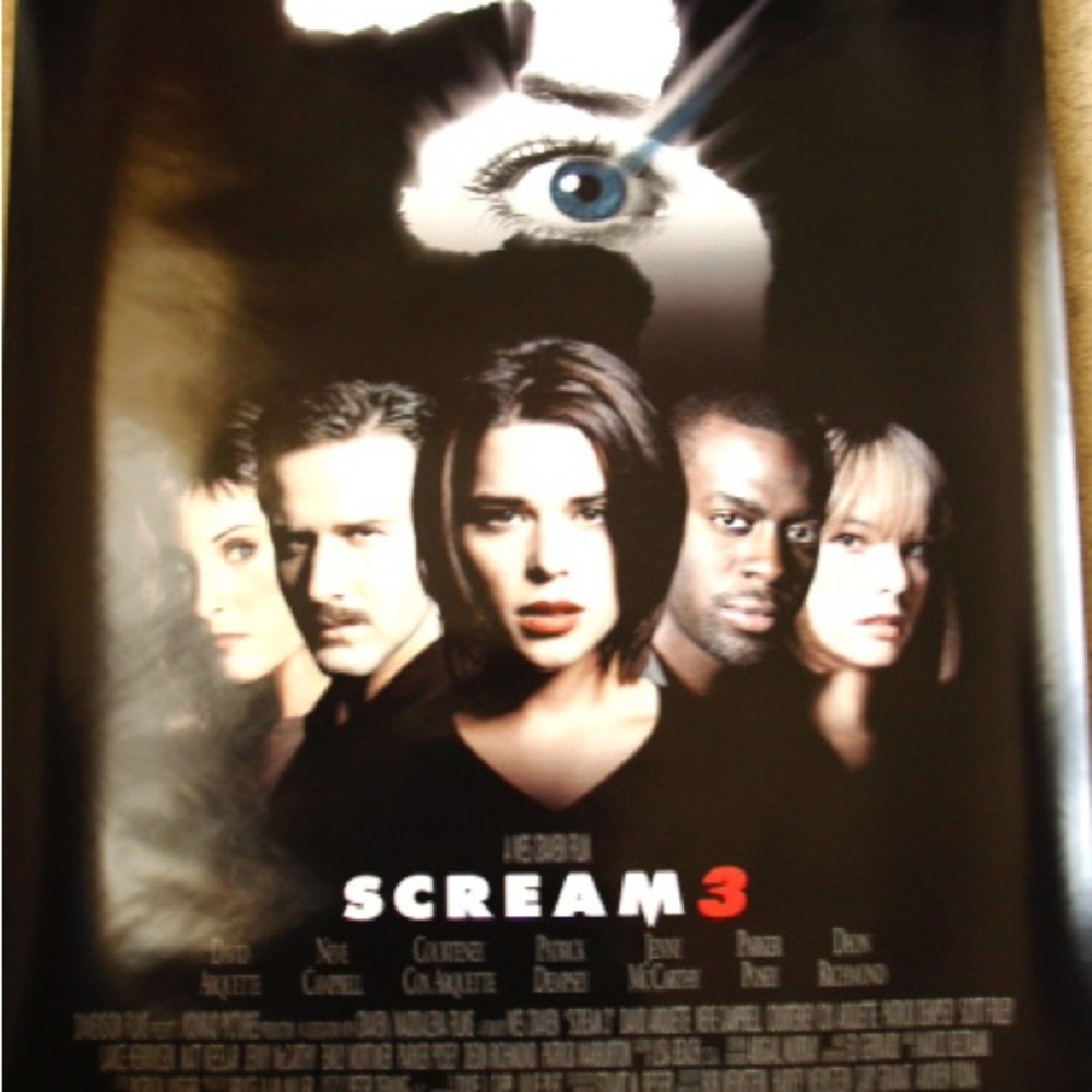 2000 Scream 3 Movie Poster